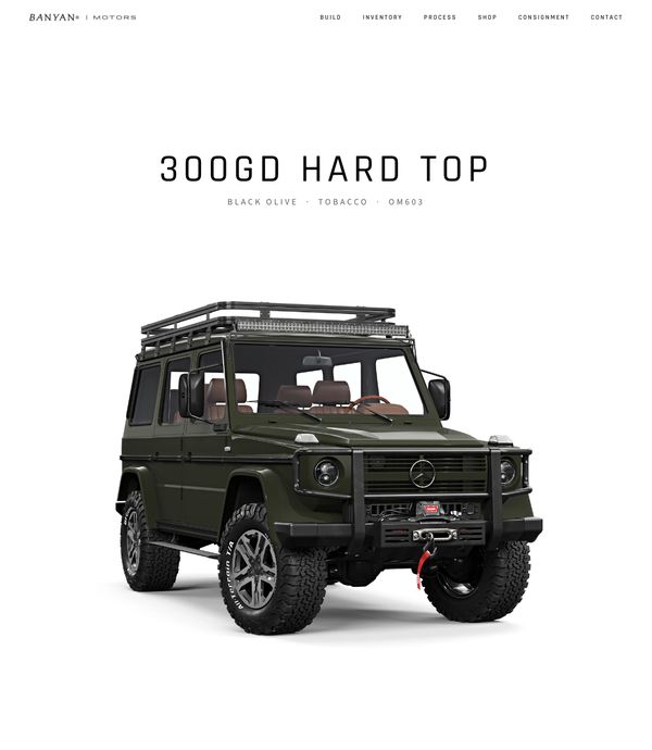 Banyan Motors landing page